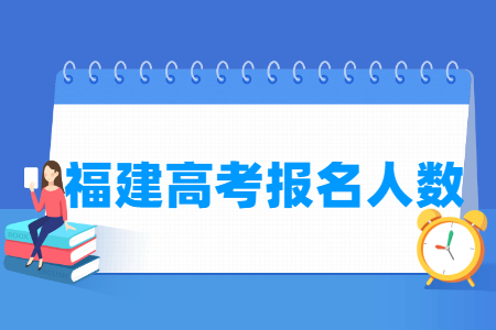 福建高考报名人数统计表（含2015-2024历年）