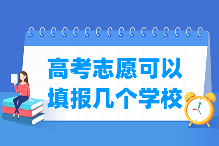 吉林高考志愿可以填报几个学校 几个专业？